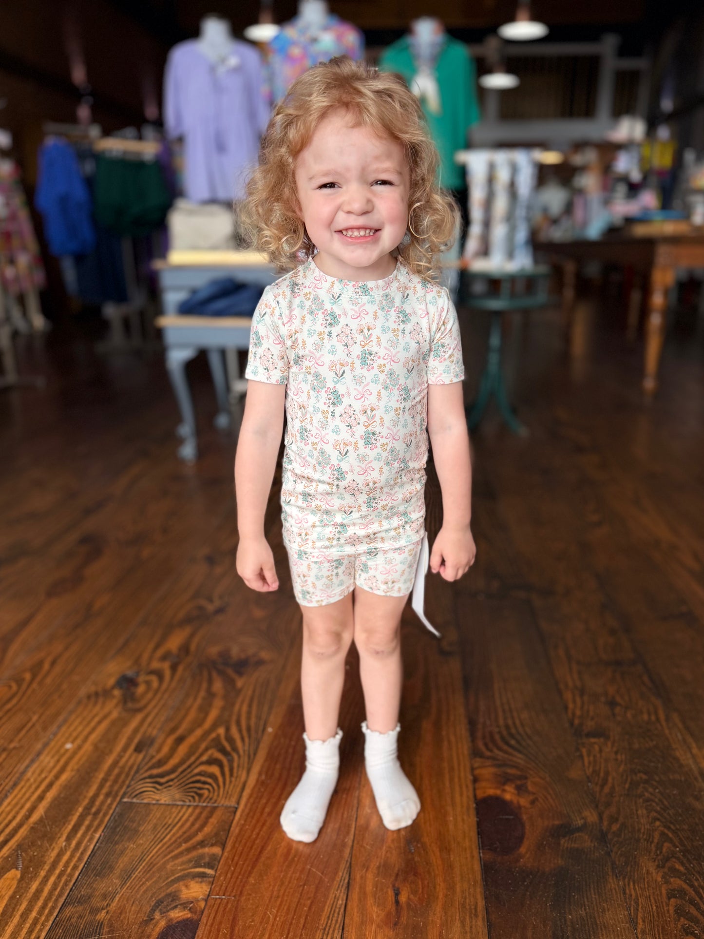 Heirloom Floral Toddler Two-Piece Set