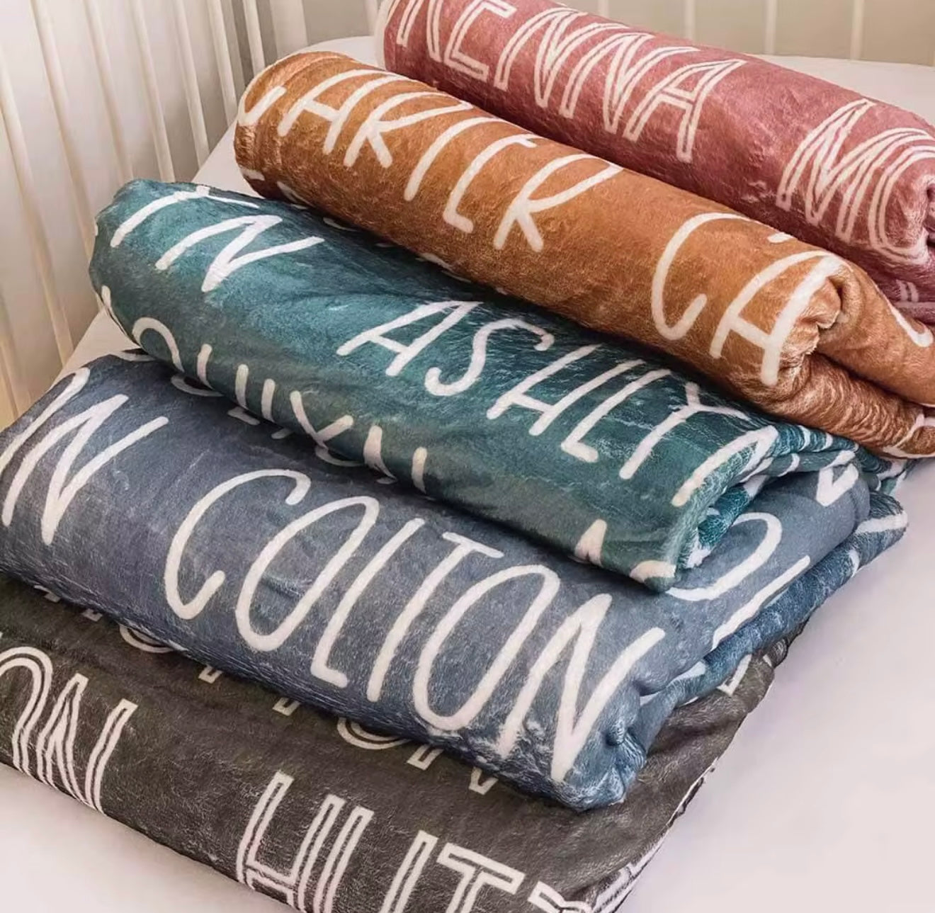 Personalized Fleece Blankets