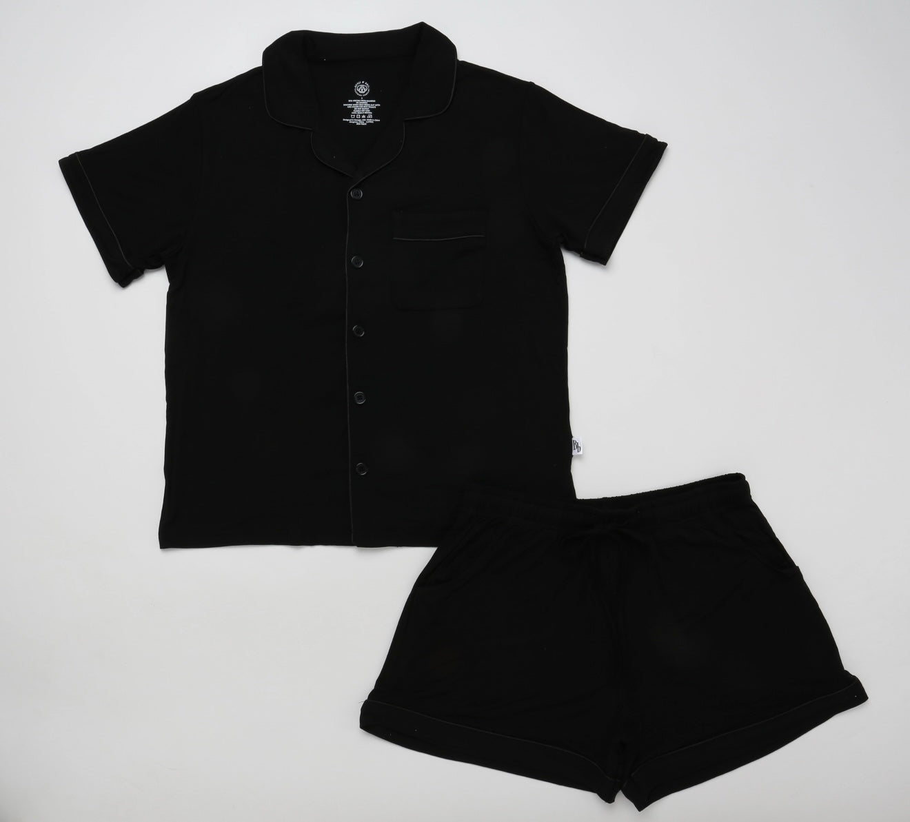 Black Two-Piece Adult set