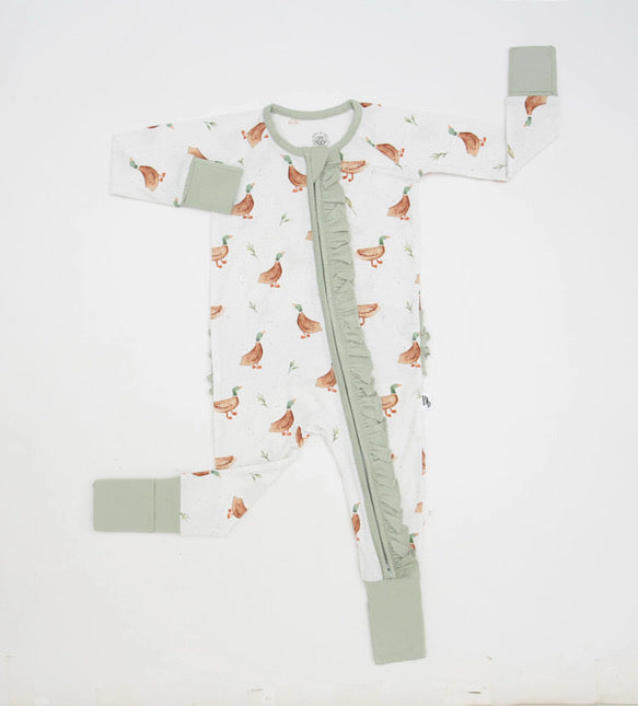 Ducks Ruffle Zippie