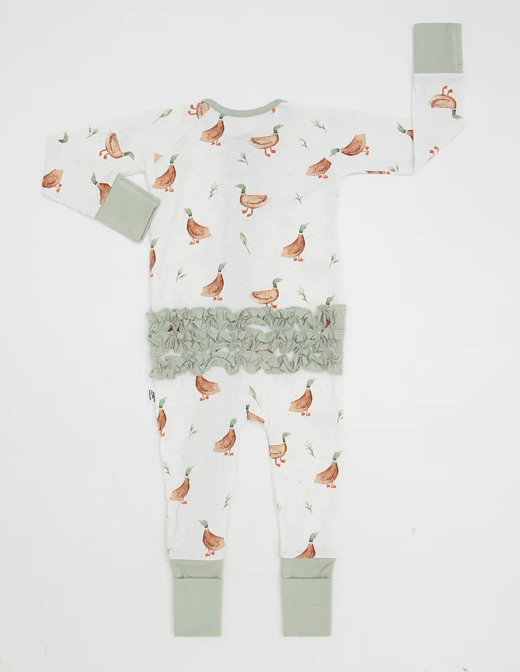 Ducks Ruffle Zippie