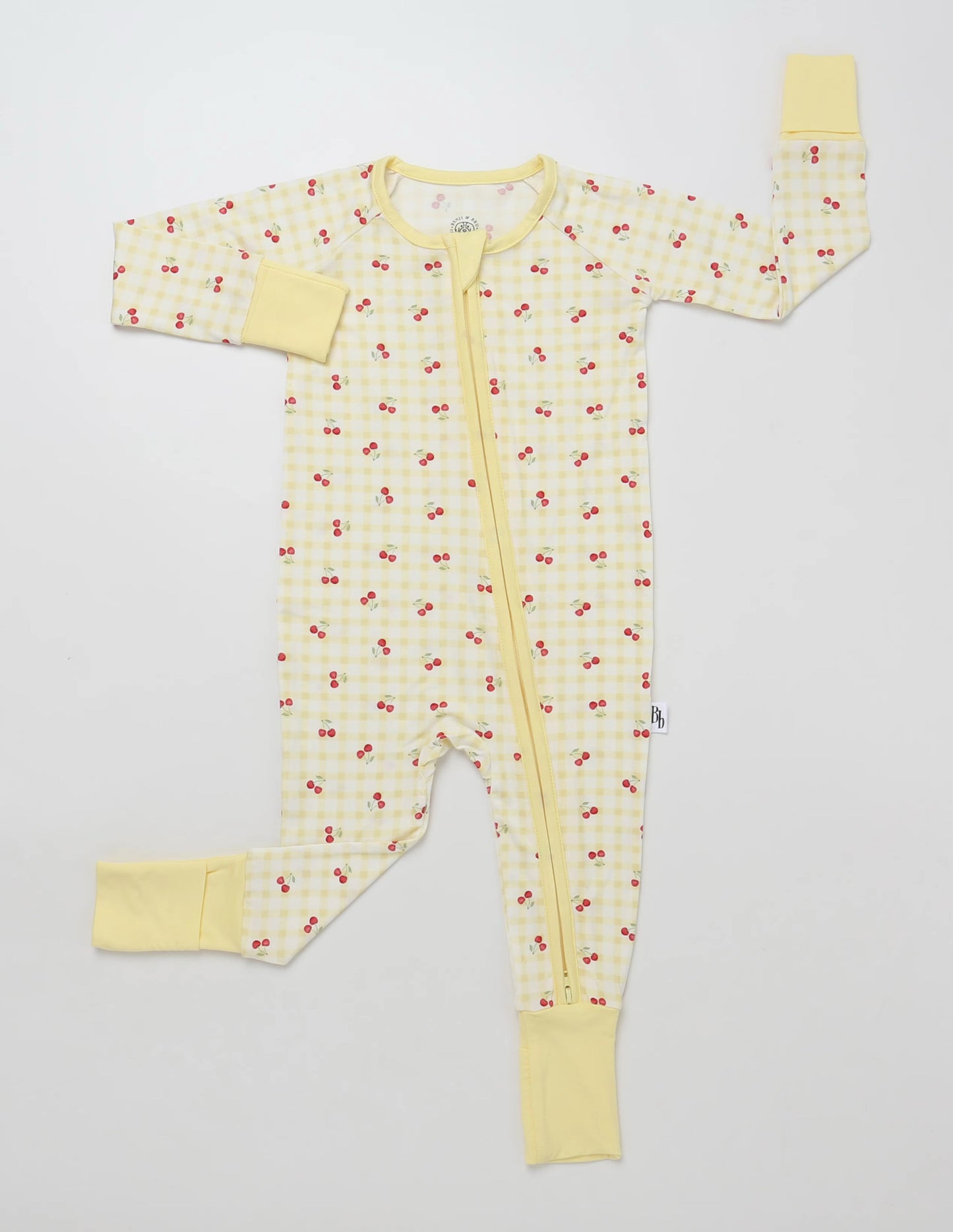 Gingham Cherries Zippie