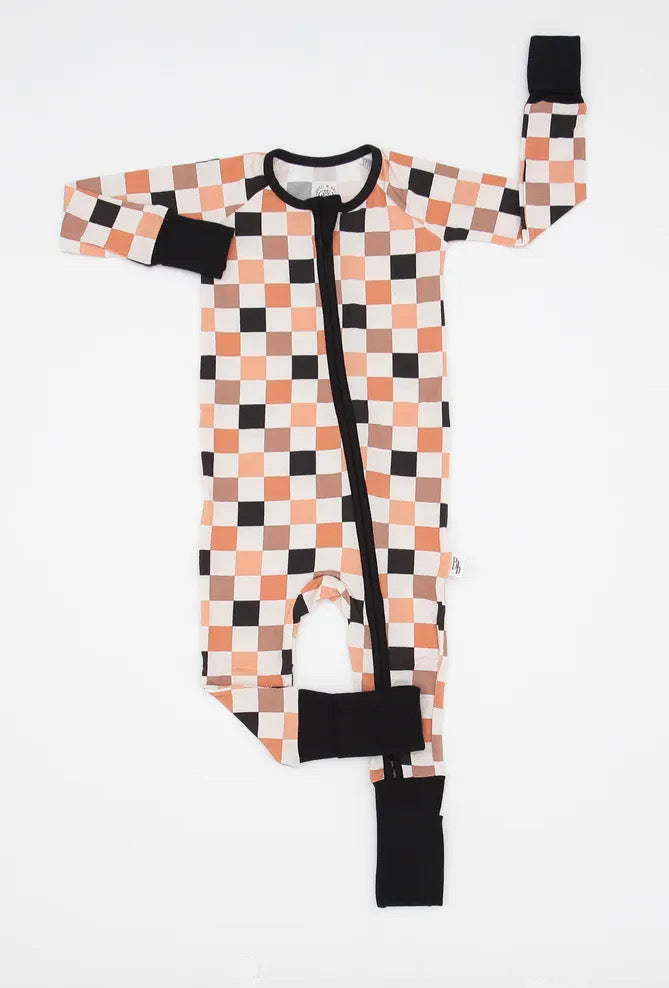 Fall Checkered Zippie