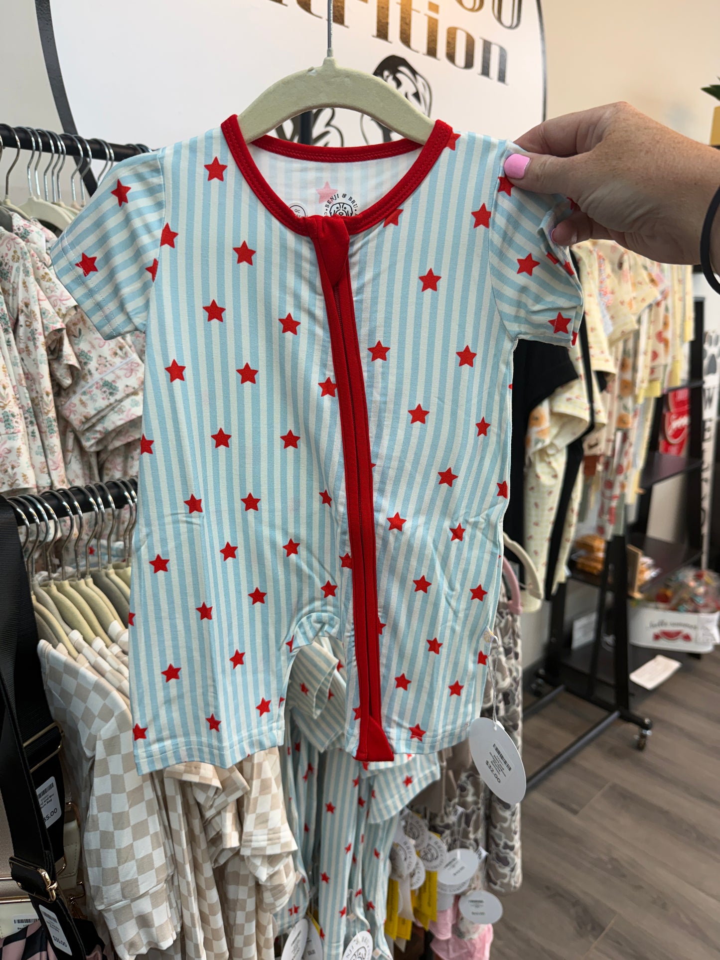 Stars and Stripes Shortie Set