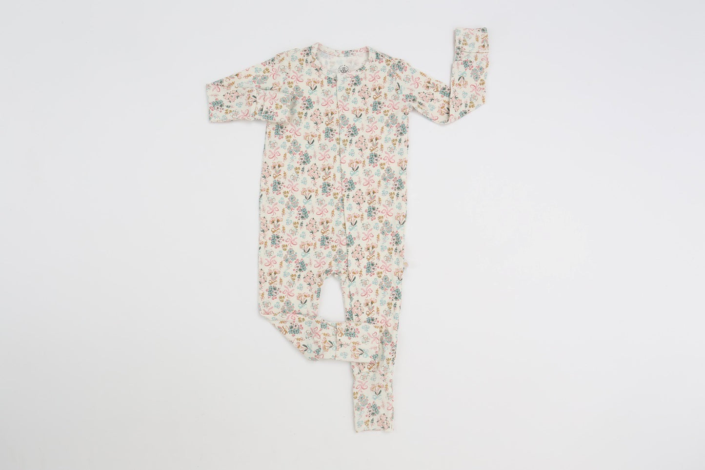 Heirloom Floral Magnetic Onesie