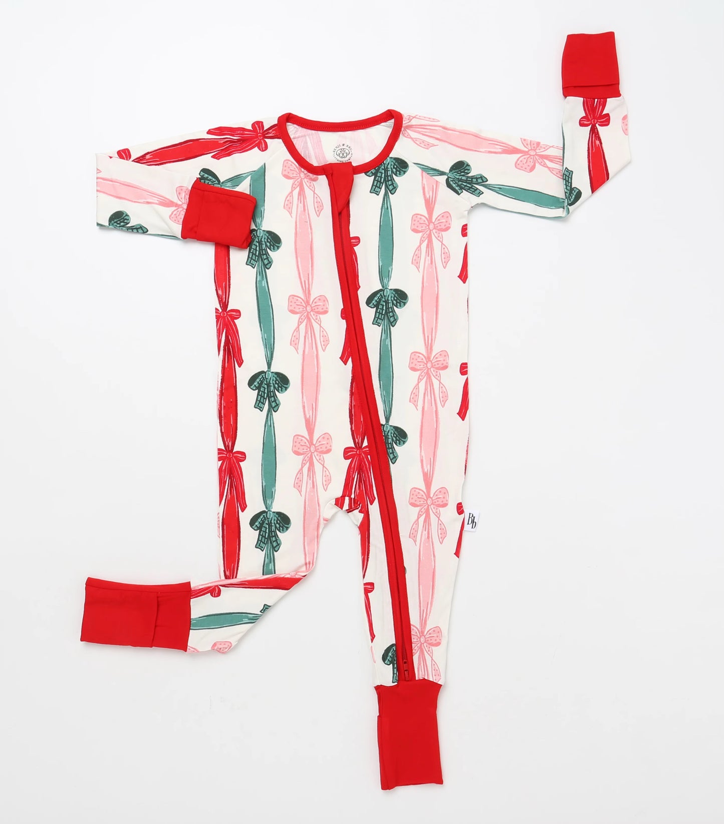 Christmas Bows Zippie