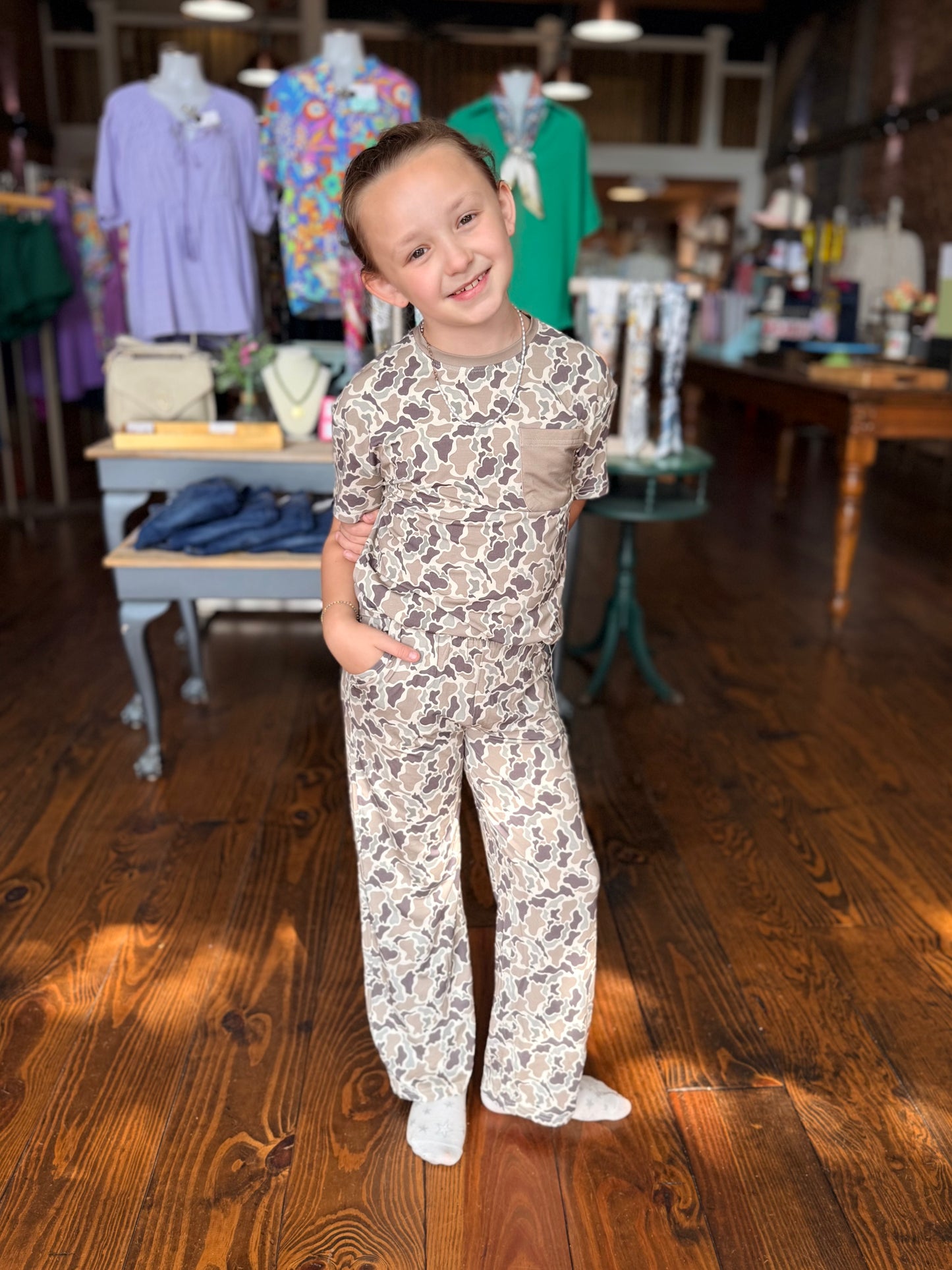 The "Big Chad" collection Big Kid Two Piece Set