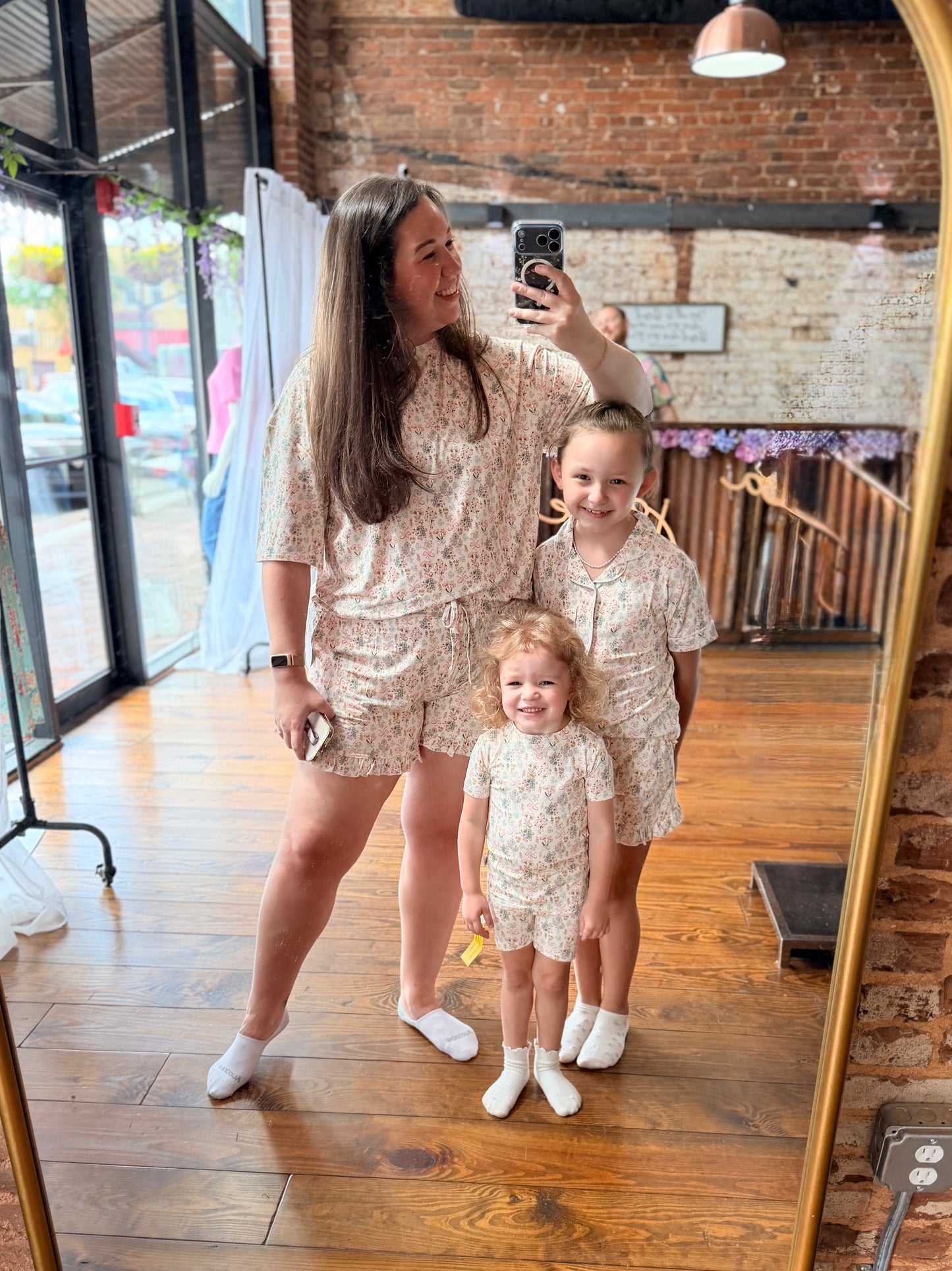 Heirloom Floral Big Kid Two-Piece Set