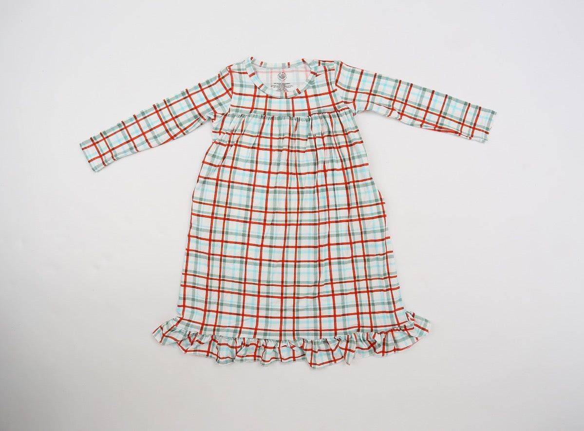 Christmas Plaid Nightgown
