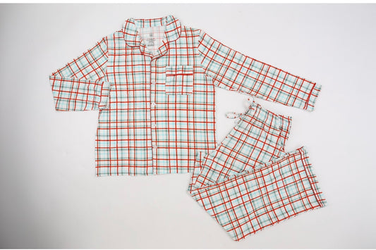 Christmas Plaid Adult Set
