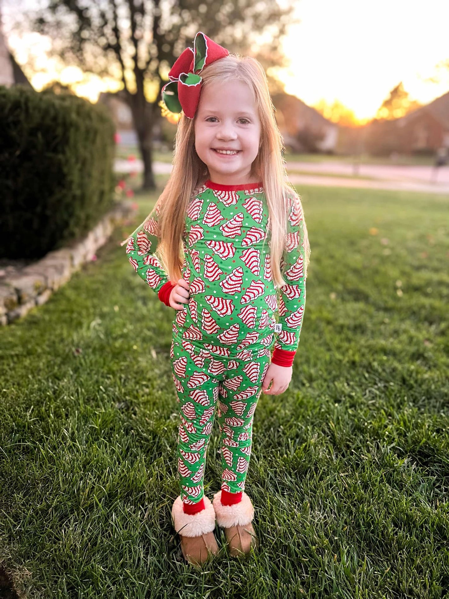 Christmas Trees Two-piece Set