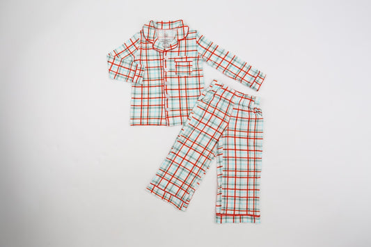 Christmas Plaid 2-Piece Set