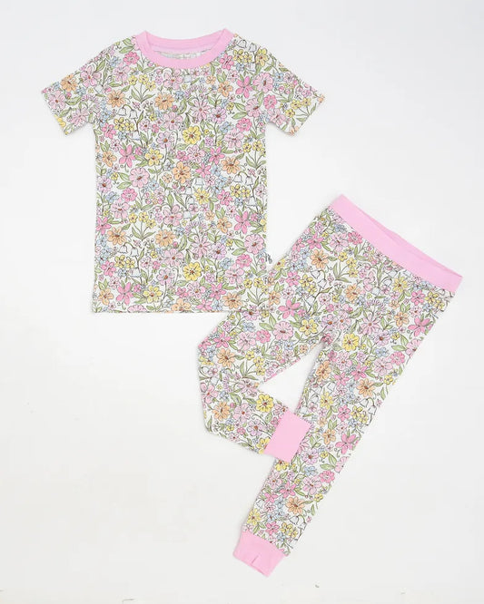 In a Field of Flowers Two-Piece Set