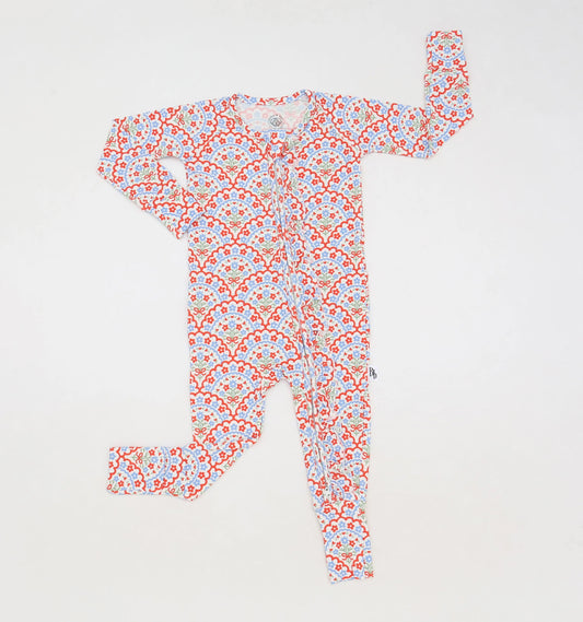 Americana Bloom Ruffle Zippies!