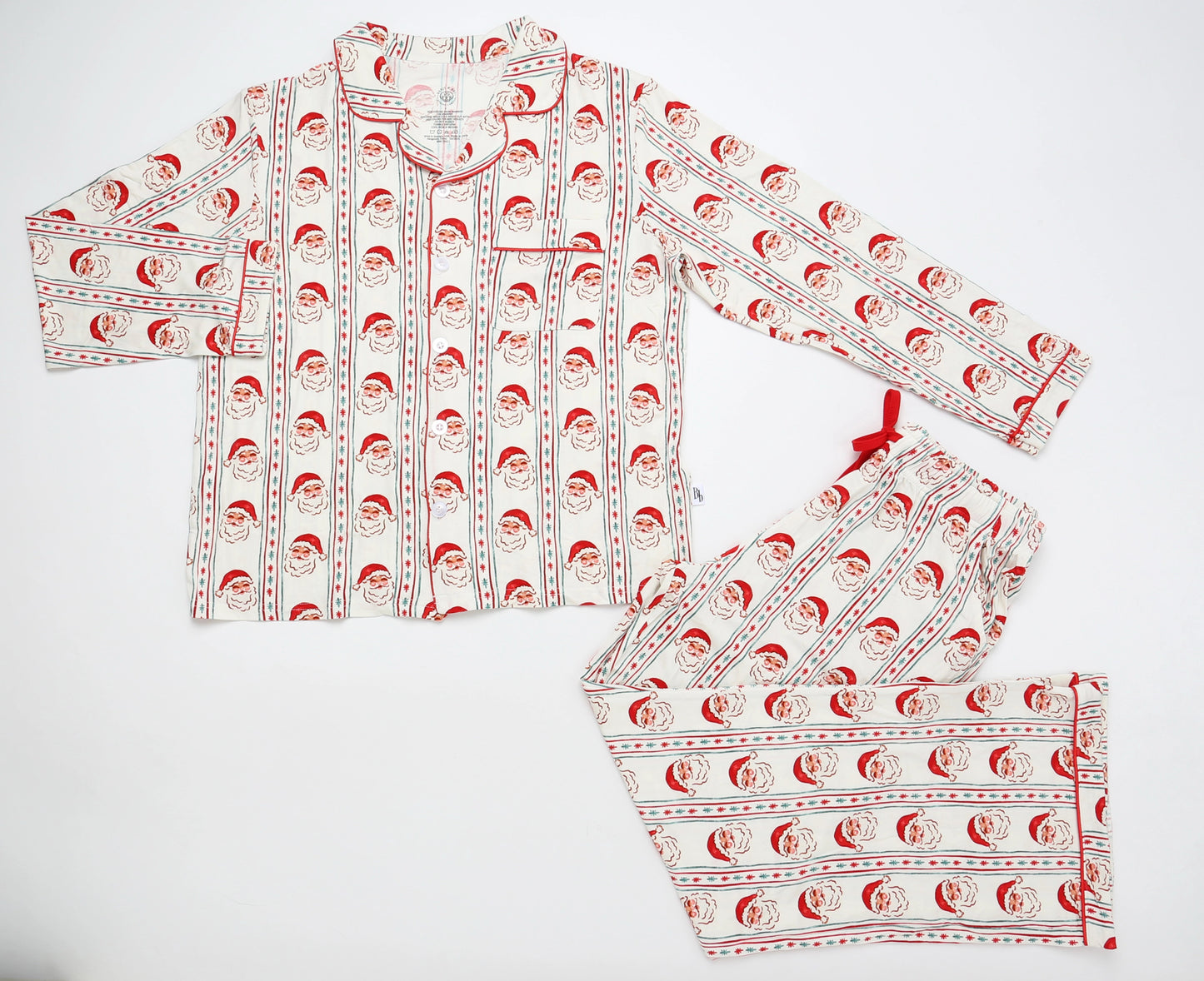 Vintage Santa Adult Button Down
