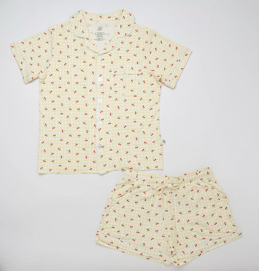 Gingham Cherries Adult Set