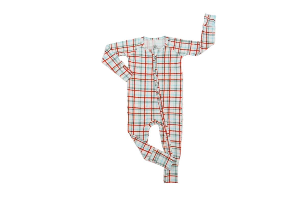 Christmas Plaid Zippie