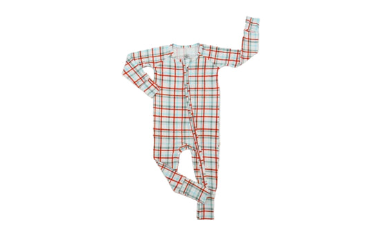 Christmas Plaid Zippie