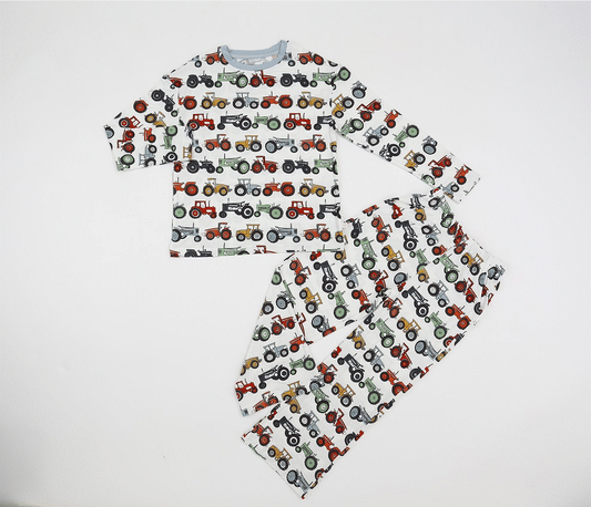 Vintage Tractors Big Kid Two-Piece Set