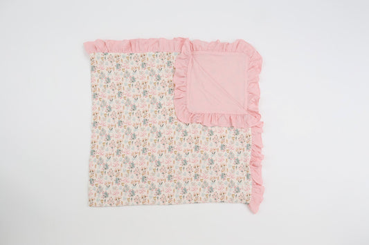 Heirloom Floral Bamboo Blanket