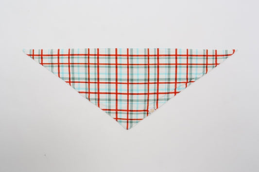 Christmas Plaid Dog Bandana
